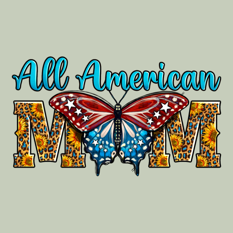 All American Mom Butterfly Long Sleeve Tee by LillyAllenDesigns | Teevron