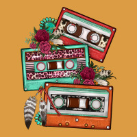 Cassette Floral Gemstone Urban Heavy Tee | Teevron