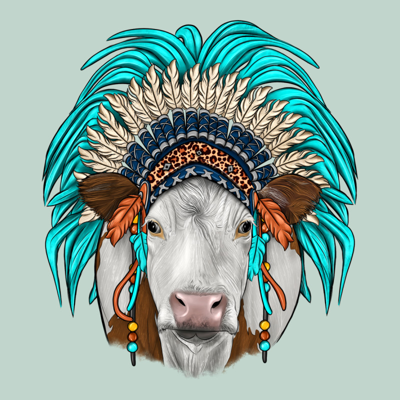 Simmental Indian Headdress Zipper Hoodie by JahusDesignShop | Teevron