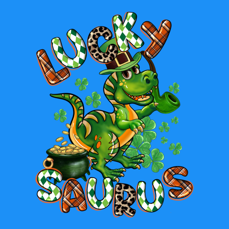 Lucky Saurus Classic Tee by CowGirlArtShop | Teevron