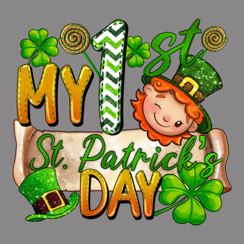 My 1'st St Patrick's Day Vintage Tee by FaDigitalArtStudio | Teevron