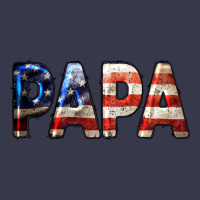 American Flag Papa 4th Of July Long Sleeve Tee | Teevron
