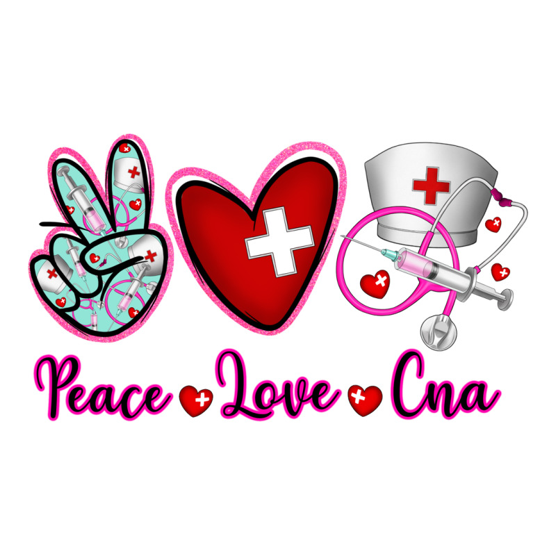 Peace Love Cna Premium Tee by RanaPortraitStore | Teevron