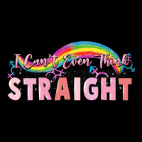I Cant Ever Think Straight Ladies Tee | Teevron
