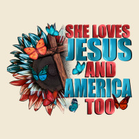She Love Jesus And America Too Ladies Tee | Teevron