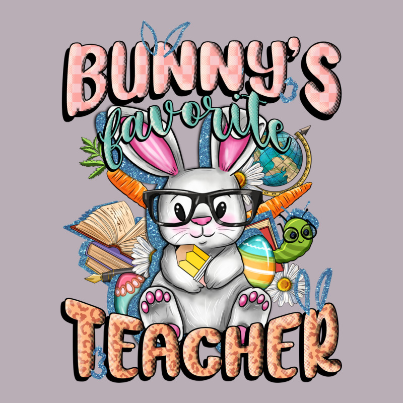 Bunny's Favorite Teacher Easter Day Vintage Tee by FaDigitalArtStudio | Teevron
