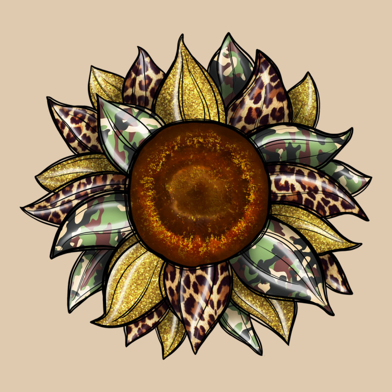 Sunflower Camouflage And Leopard 2 Heavyweight Sweatshirt by JahusDesignShop | Teevron