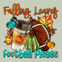 Falling Leaves Football Please Long Sleeve Tee | Teevron