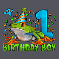 Birthday Boy Frog Age 1 Vintage Hoodie | Teevron