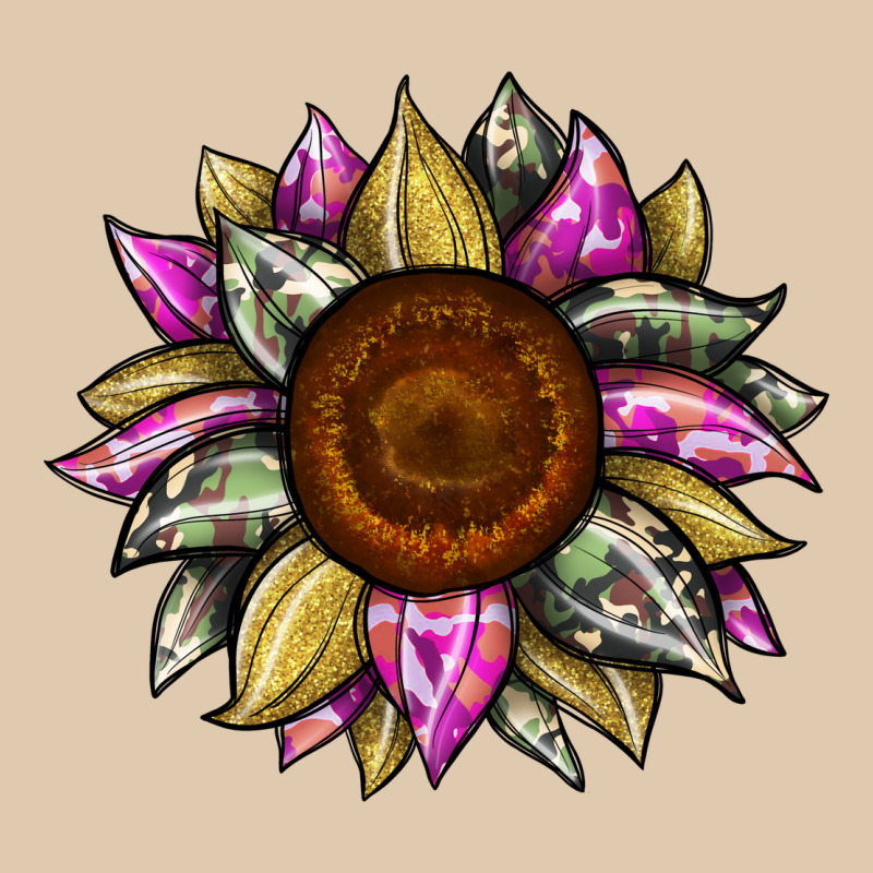 Sunflower Camouflage Heavyweight Sweatshirt by JahusDesignShop | Teevron