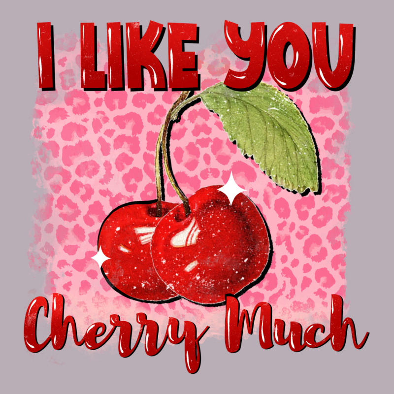 I Like You Cherry Much Vintage Tee by FaDigitalArtStudio | Teevron