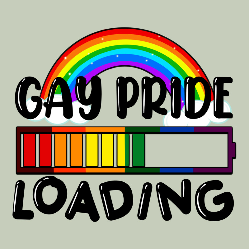 Gay Pride Loading Ladies Tee by FaDigitalArtStudio | Teevron