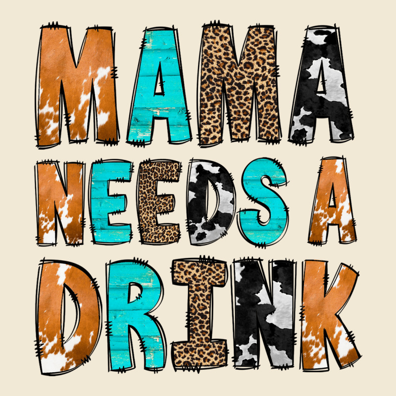 Mama Needs A Drink Premium Tee by CowCowDesign | Teevron