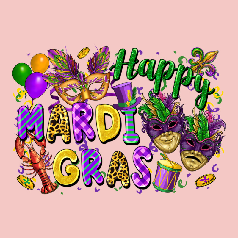 Happy Mardi Gras Urban Heavy Tee by FaDigitalArtStudio | Teevron