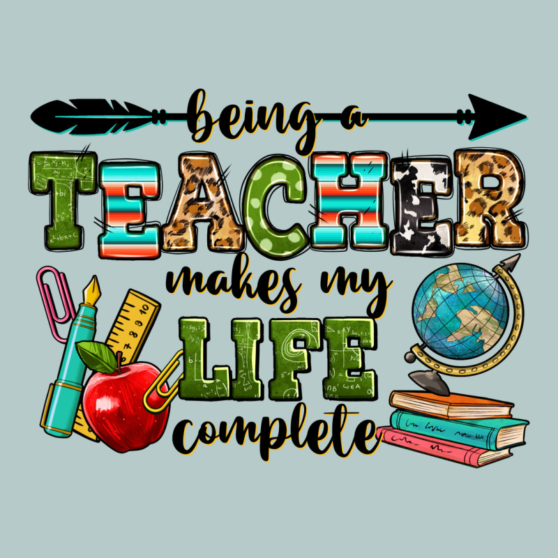 Being A Teacher Makes My Life Complete Heavy Core Tee by RanaPortraitStore | Teevron
