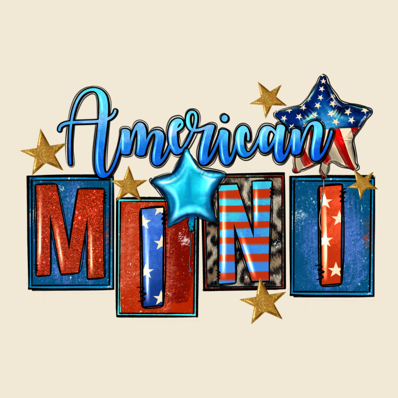 American Mini 4th Of July Ladies Tee by FaDigitalArtStudio | Teevron