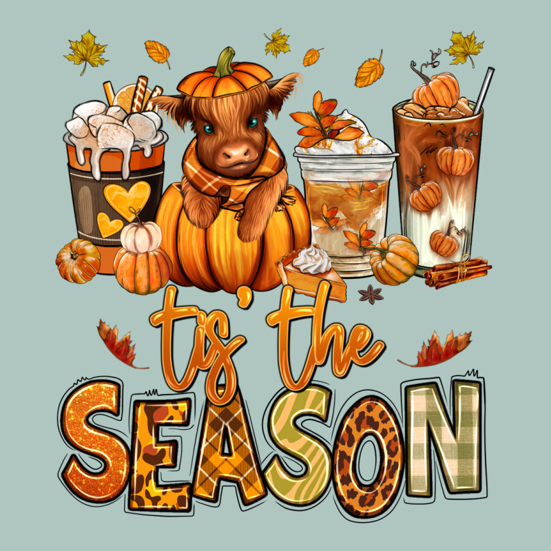Tis' The Season Fall Heifer Coffee Cups Premium Sweatshirt by RanaPortraitStore | Teevron