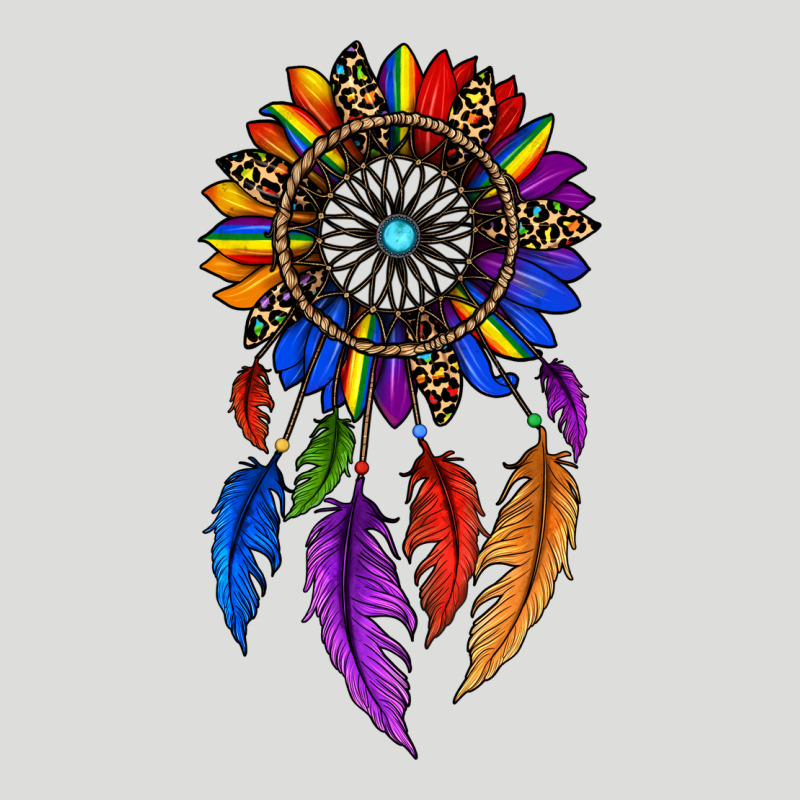 Pride Sunflower Dreamcatcher Zipper Hoodie by JahusDesignShop | Teevron