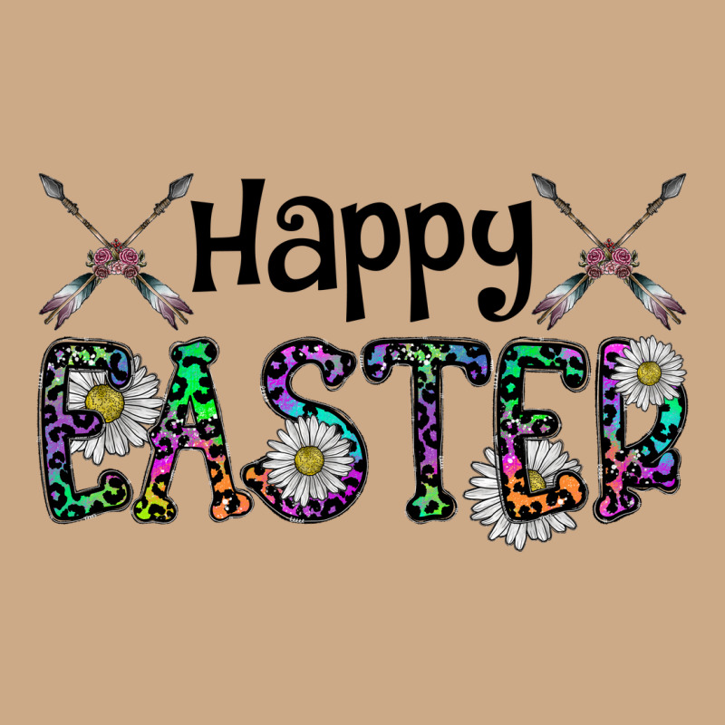 Happy Easter Vintage Hoodie by CowhideDigitalArt | Teevron