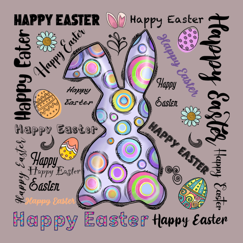 Happy Easter Vintage Hoodie by CowhideDigitalArt | Teevron