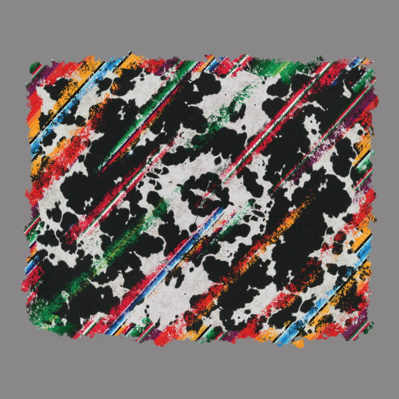 Cowhide And Serape Background Vintage Tee by RanaPortraitStore | Teevron