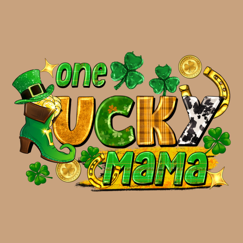 One Lucky Mama Vintage Tee by FaDigitalArtStudio | Teevron