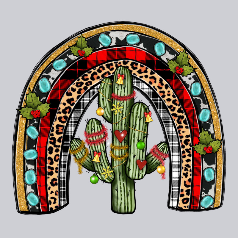 Christmas Cactus Rainbow Heavyweight Sweatshirt by JahusDesignShop | Teevron