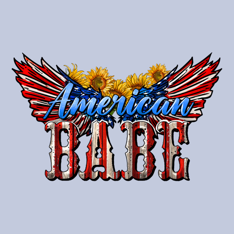 American Babe With Sunflowers Long Sleeve Tee by LillyAllenDesigns | Teevron
