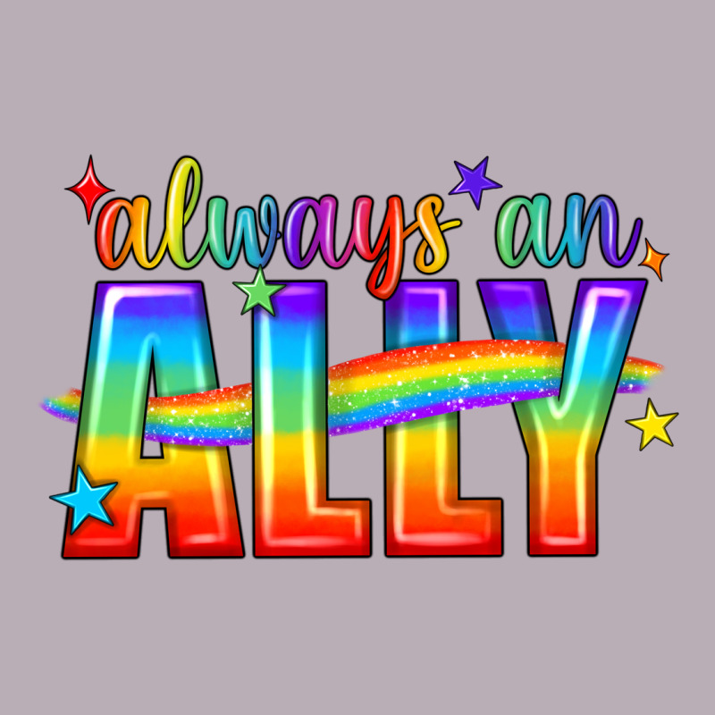Always An Ally Pride Lgbtq Vintage Tee by BundleAndBundleShop | Teevron