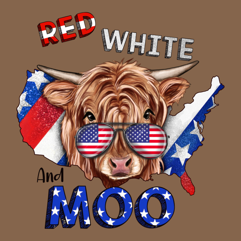 Red White And Moo Cow Premium Tee by RanaPortraitStore | Teevron