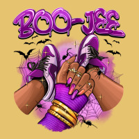 Boo-jee Halloween Afro Sneakers Premium Sweatshirt | Teevron