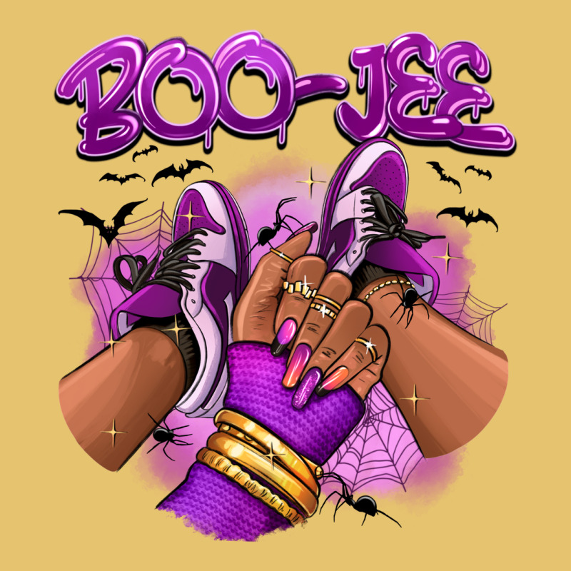 Boo-jee Halloween Afro Sneakers Premium Sweatshirt by RanaPortraitStore | Teevron