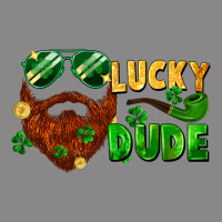 Lucky Dude Saint Patrick's Bearded Man Vintage Tee | Teevron
