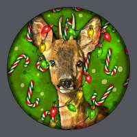 Red Brocket Deer Christmas Vintage Hoodie | Teevron