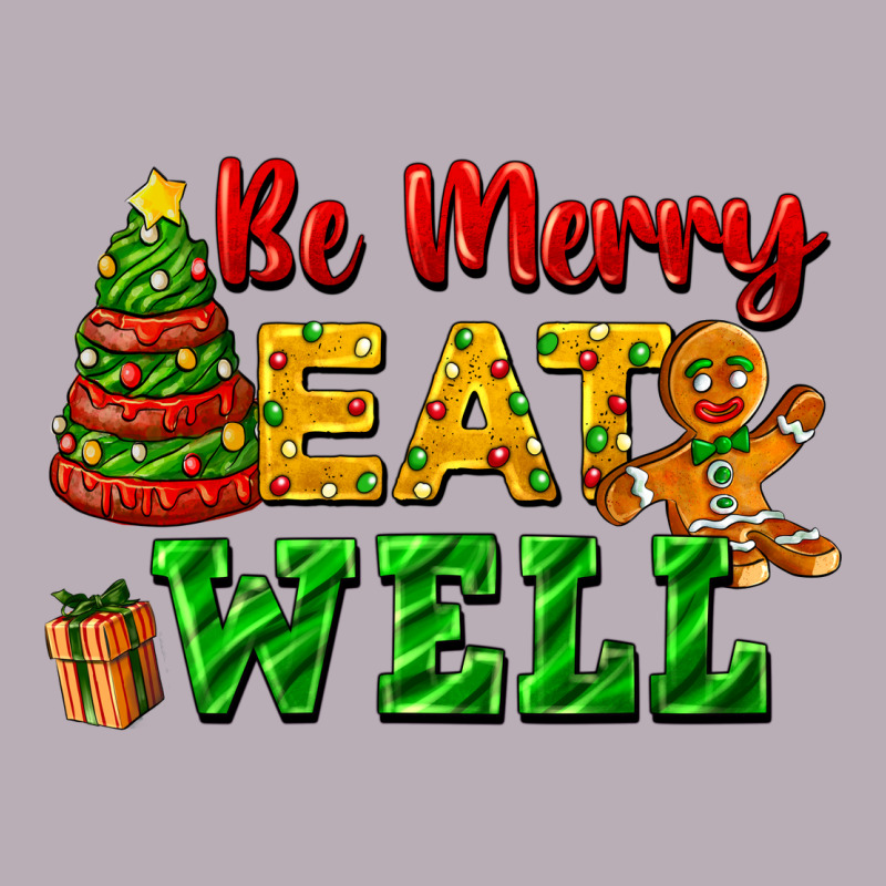 Be Merry Eat Well Vintage Tee by FaDigitalArtStudio | Teevron