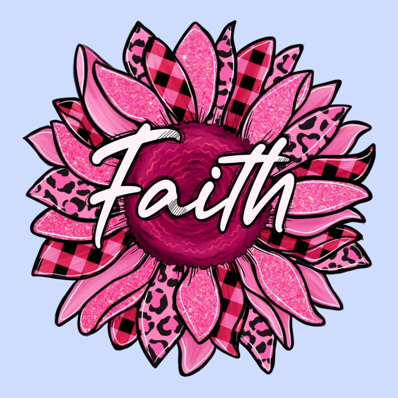 Faith Breast Cancer Awareness Sunflower Urban Heavy Tee by Jasminsmagicworld | Teevron