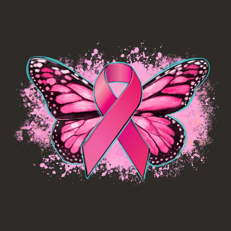 Cancer Ribbon Butterfly Cancer Awareness Heavy Core Tee by HowdyJamesFarm | Teevron