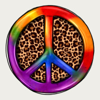 Peace Sign Pride Zipper Hoodie | Teevron