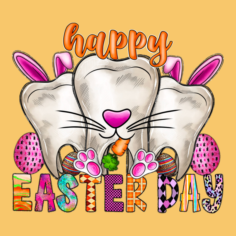 Happy Easter Vintage Hoodie by CowhideDigitalArt | Teevron