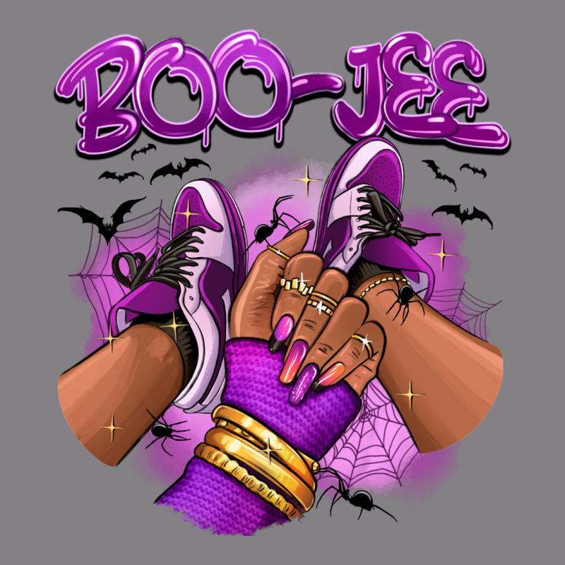 Boo-jee Halloween Afro Sneakers Heavyweight Hoodie by RanaPortraitStore | Teevron