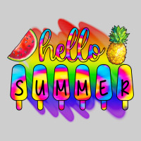 Hello Summer Tie Dye Premium Tee | Teevron