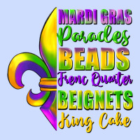 Mardi Gras Parades Beads French Quarter Beignets Urban Heavy Tee | Teevron