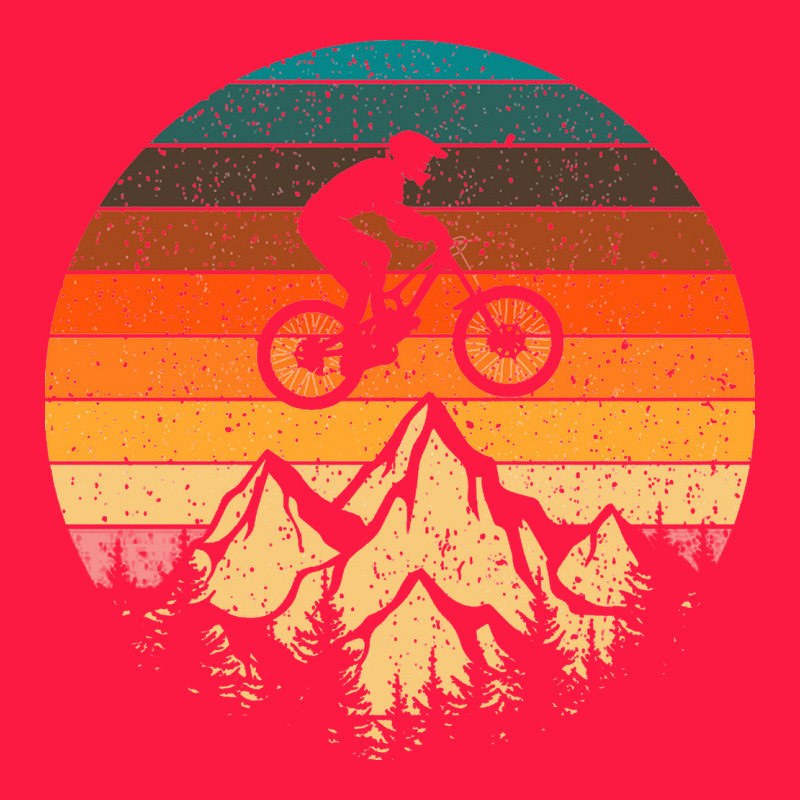 Mountainbike Downhill Retro Vintage Gift   Mountain Bike Zipper Hoodie by DesigneFamous | Teevron