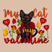 My Cat Is My Valentine Valentine's Day Urban Heavy Tee | Teevron