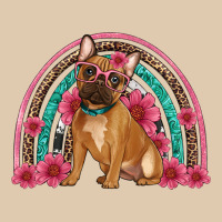 French Bulldog Floral Rainbow Classic Tee | Teevron