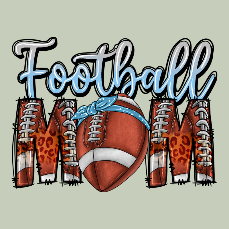 Football Mom Long Sleeve Tee by CowhideDigitalArt | Teevron
