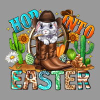 Hop Into Easter Bunny Western Vintage Hoodie | Teevron