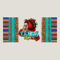 Texas Chica Skull With Bandana Heavy Core Tee | Teevron