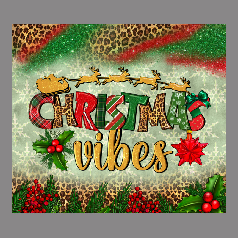 Christmas Vibes Tumbler Vintage Tee by BundleAndBundleShop | Teevron