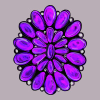 Purple Gemstone Jewelny Vintage Tee | Teevron